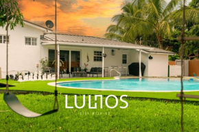 Miami Fun Home with Pool & Games L30